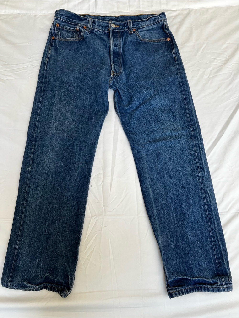 Levi's Men's Dark Blue Relaxed Fit Jeans